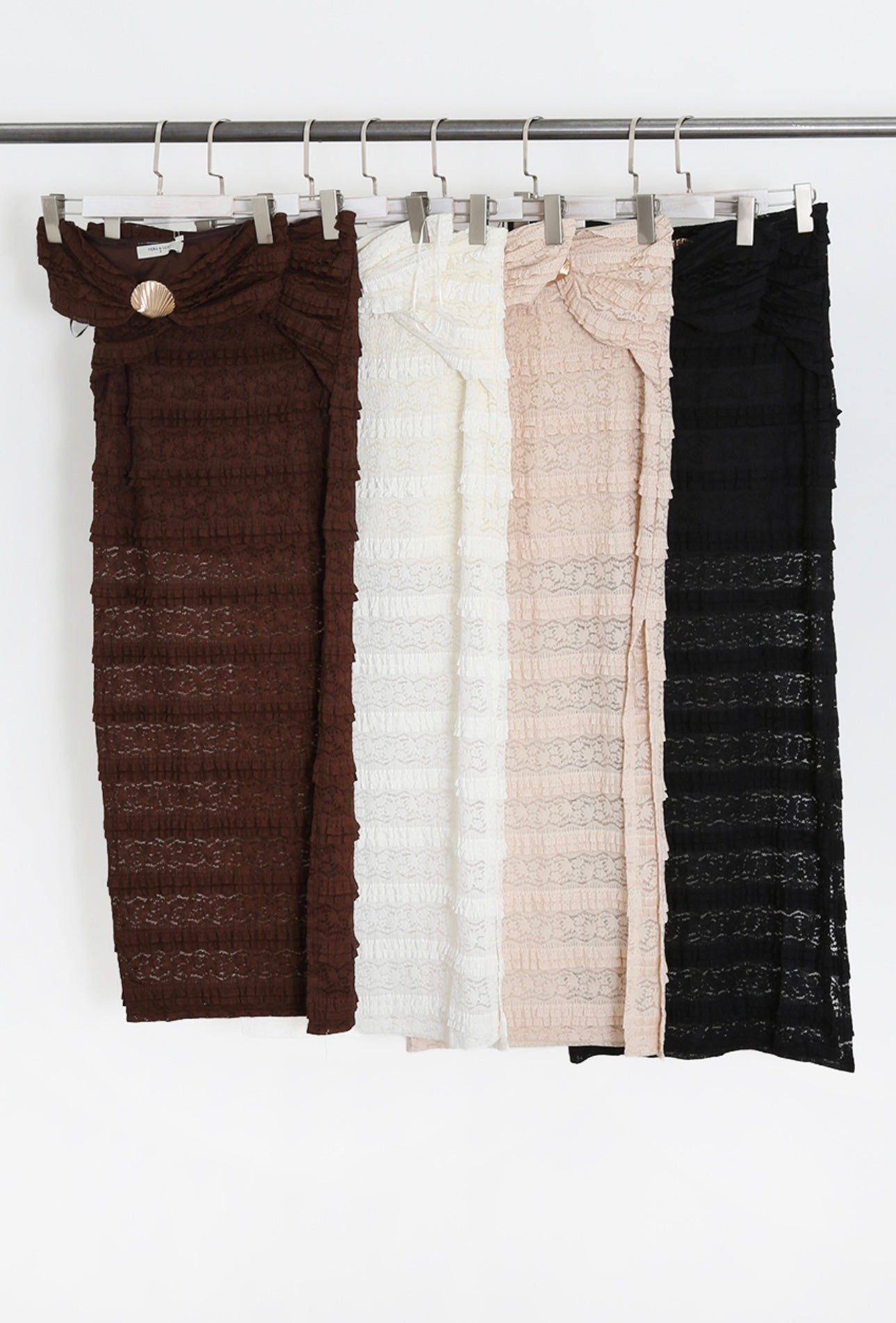 Seashell Maxi Skirt co-ord stunning for holidays 🐚